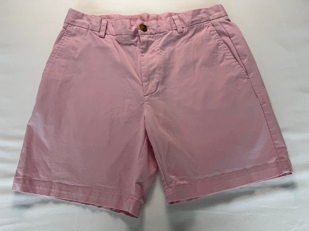 Vineyard Vines Men’s Pink Chino Shorts Size 32
